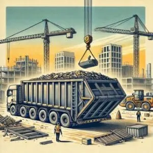 foto cassa scarrabile in un cantiere