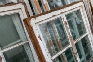 smaltimento vetro delle finestre